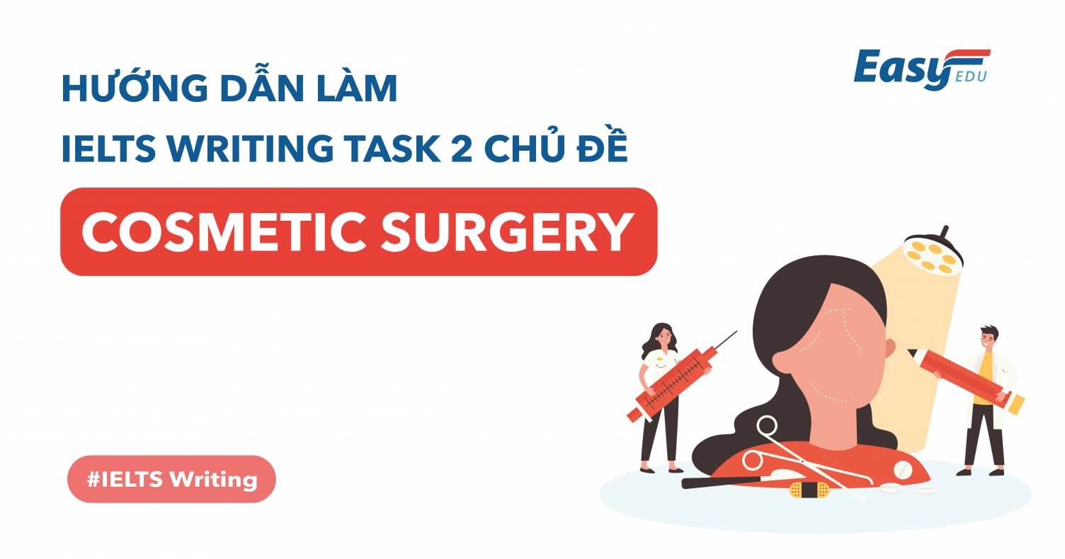 IELTS Writing Task 2 Giải đề Cosmetic Surgery