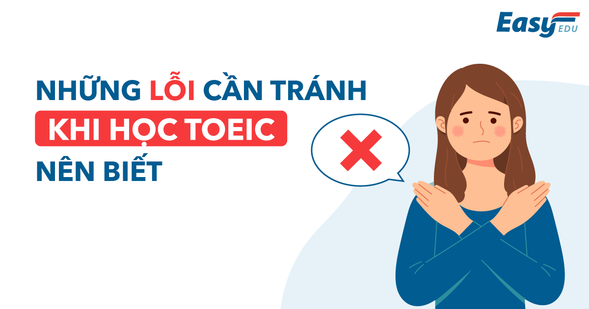 lỗi cần tránh học toeic